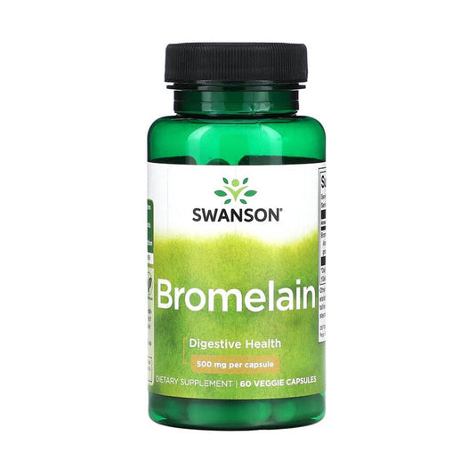 Bromelain (Enzime Naturale) 1200 GDU, Swanson, 60 capsule, SWU820