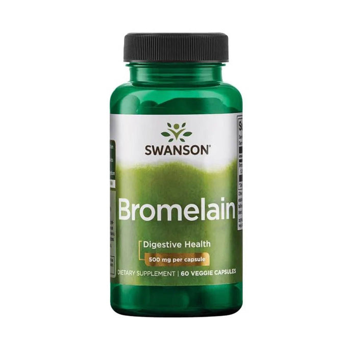 Bromelain (Enzime Naturale) 1200 GDU, Swanson, 60 capsule, SWU820