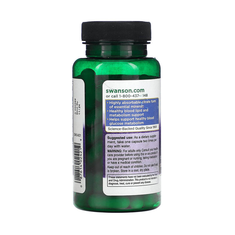 Încărcați imaginea în vizualizatorul Galerie, Calciu Magneziu Zinc Potasiu Citrat, Swanson, 60 capsule SWU421
