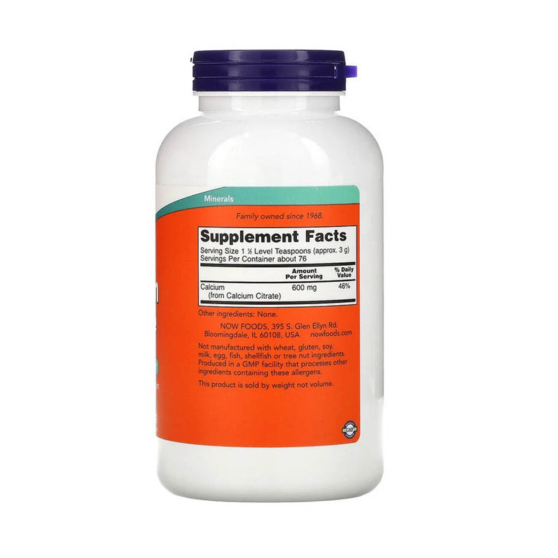 Încărcați imaginea în vizualizatorul Galerie, Calcium Citrate, Pure Powder, Now Foods, 227g

