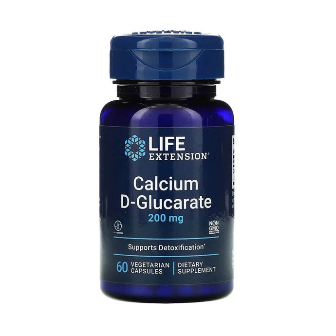 Calcium D-Glucarate, 200 mg, Life Extension, 60 capsule