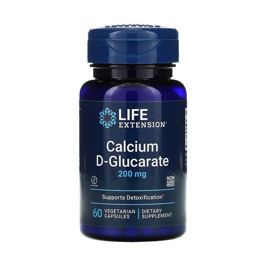 Calcium D-Glucarate, 200 mg, Life Extension, 60 capsule