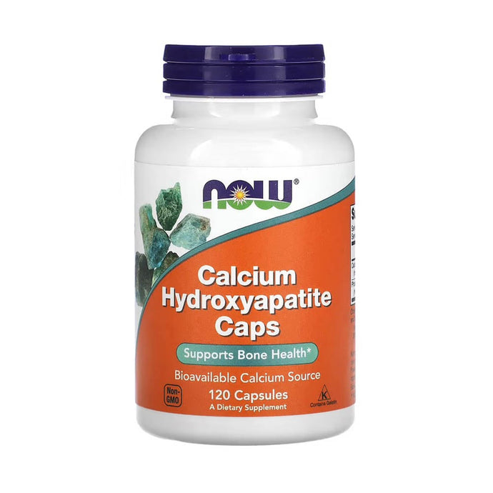 Calcium Hydroxyapatite (Sănătatea Dentară), Now Foods, 120 capsule