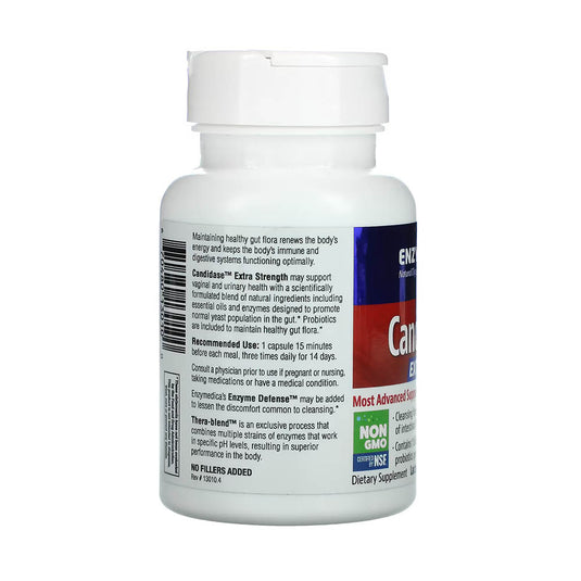 Candidase, Extra Strength, Enzymedica, 42 capsule