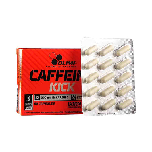 Capsule cafeina, Caffeine Kick, Olimp, 60 caps