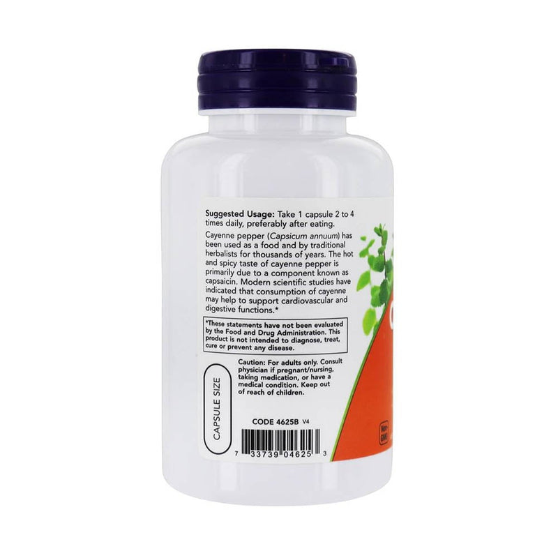Încărcați imaginea în vizualizatorul Galerie, Cayenne Pepper (Capsaicina), 500mg, Now Foods, 100 Capsule
