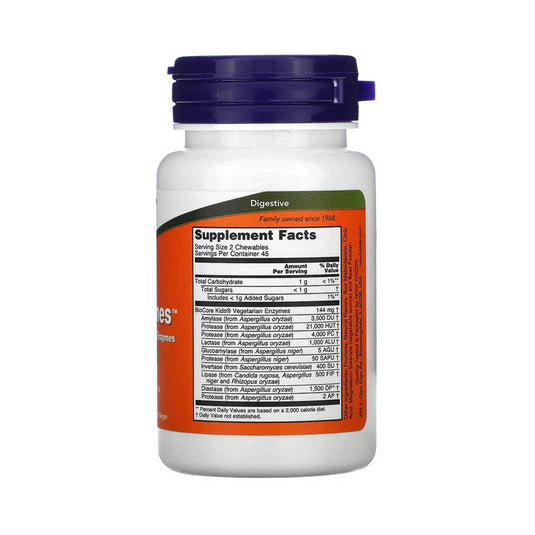ChewyZymes, (Enzime Digestive Masticabile), Now Foods, 90 drajeuri