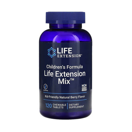Children's Formula Mix Multivitamins, Life Extension, 120 tablete