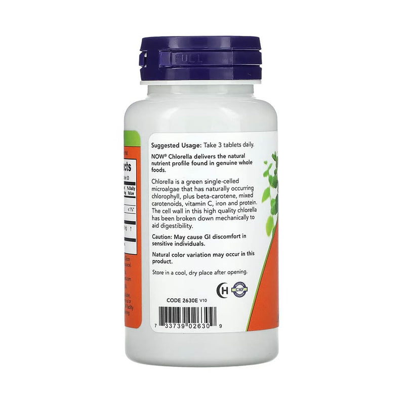Încărcați imaginea în vizualizatorul Galerie, Chlorella 1000mg, Now Foods, 60 tablete

