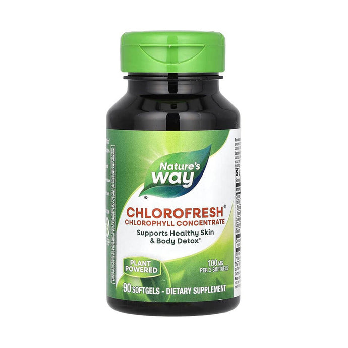 Chlorofresh, Chlorophyll Concentrate, 50 mg, Nature's Way, 90 Softgels