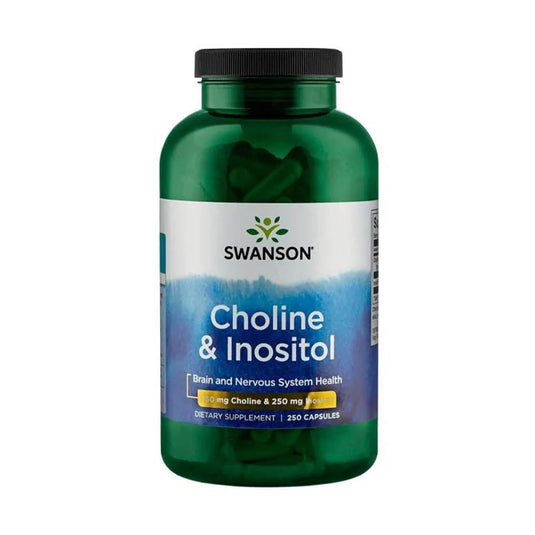 Choline & Inositol, 250mg, Swanson, 250 capsule SW039