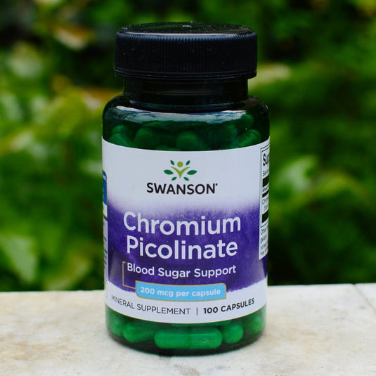 Chromium Picolinate, 200mcg, Swanson, 100 capsule SW922