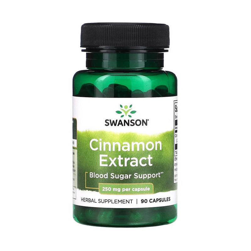 Încărcați imaginea în vizualizatorul Galerie, Cinnamon Extract (Scortisoara), 250 mg, Swanson, 90 capsule SWH114
