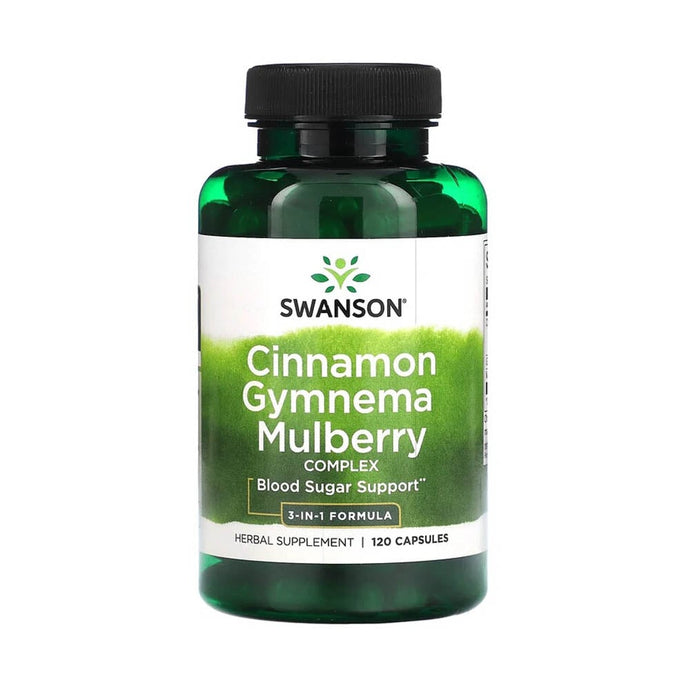 Cinnamon Gymnema Mulberry Complex, Swanson, 120 capsule SW1742