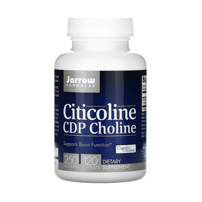 Încărcați imaginea în vizualizatorul Galerie, Citicoline CDP Choline, 250mg, Jarrow Formulas, 60 capsule
