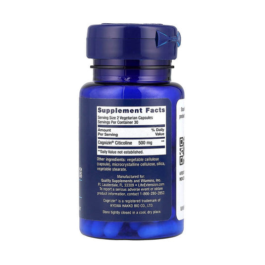 Citicoline (CDP-Choline), Life Extension, 60 capsule