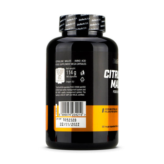 Citrulline Malate, Biotech USA, 90 capsule