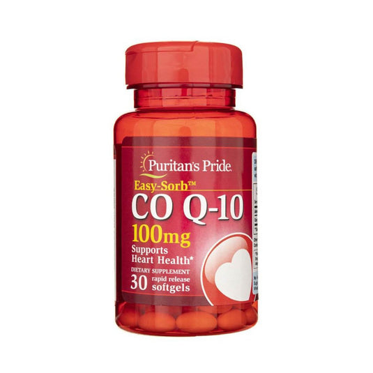 Co Q-10 (Coenzima Q10), 100 mg, Puritans Pride, 60 softgels
