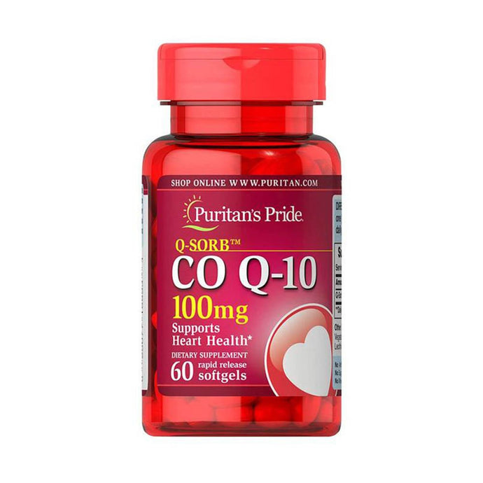 Co Q-10 (Coenzima Q10), 100 mg, Puritans Pride, 60 softgels