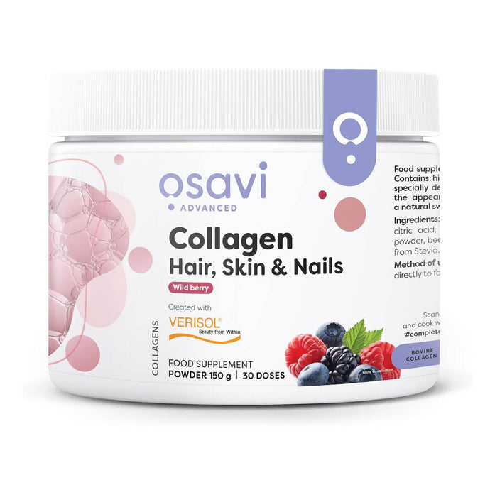 Collagen Peptides (Par, Piele și Unghii), Osavi, 150g