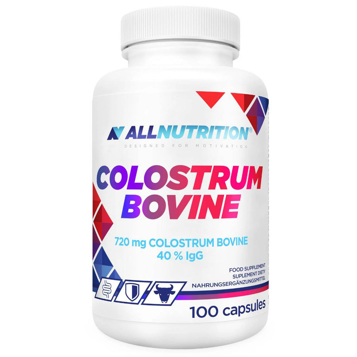 Colostrum Bovine, 720mg, AllNutrition, 100 capsule