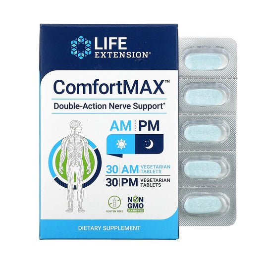 ComfortMAX, Sistem Nervos, Antiinflamator Celular, Life Extension, 30+30 tablete