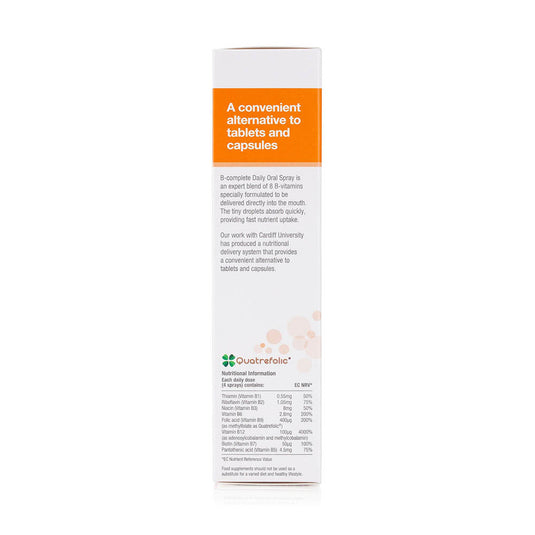 Complex B Complete Daily Oral Spray, BetterYou, 25 ml