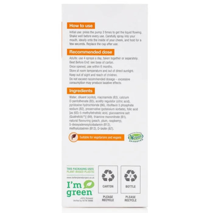 Complex B Complete Daily Oral Spray, BetterYou, 25 ml