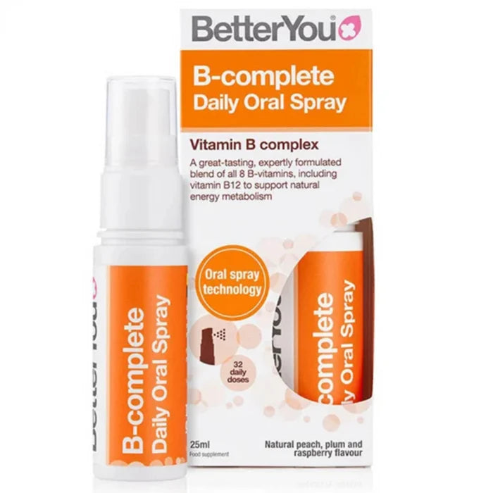 Complex B Complete Daily Oral Spray, BetterYou, 25 ml