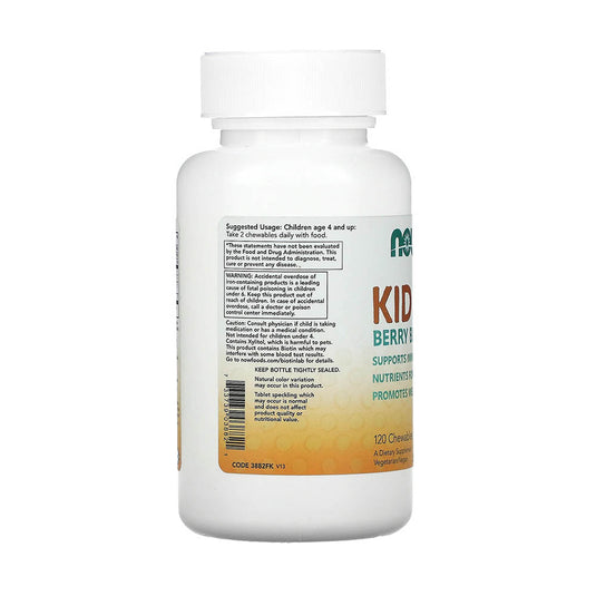Kid Vits, (Complex Vitamine Copii), Now Foods, 120 drajeuri