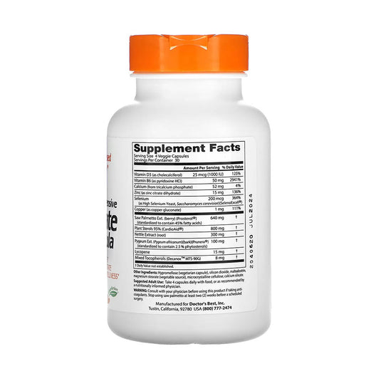 Comprehensive Prostate Formula, Doctor's Best, 120 capsule