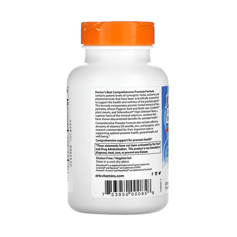Încărcați imaginea în vizualizatorul Galerie, Comprehensive Prostate Formula, Doctor&#39;s Best, 120 capsule
