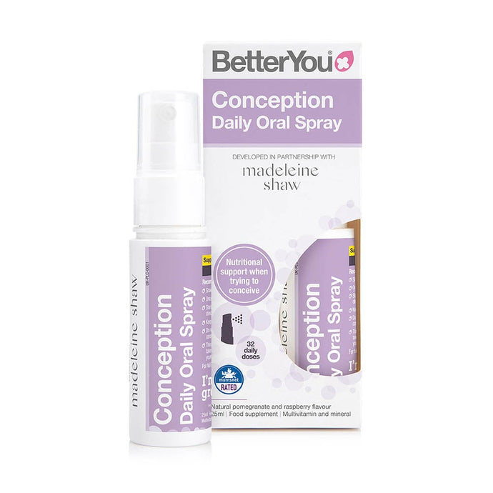 Conception Daily Oral Spray (Pregatire Sarcina), BetterYou, 25 ml