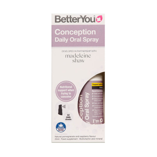 Conception Daily Oral Spray (Pregatire Sarcina), BetterYou, 25 ml
