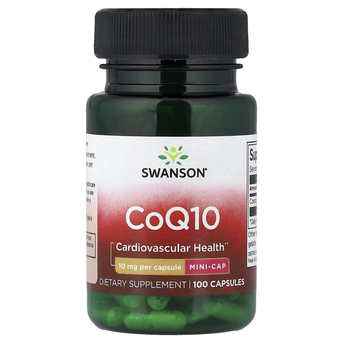 CoQ10, 10 mg, Swanson, 100 capsule SW857