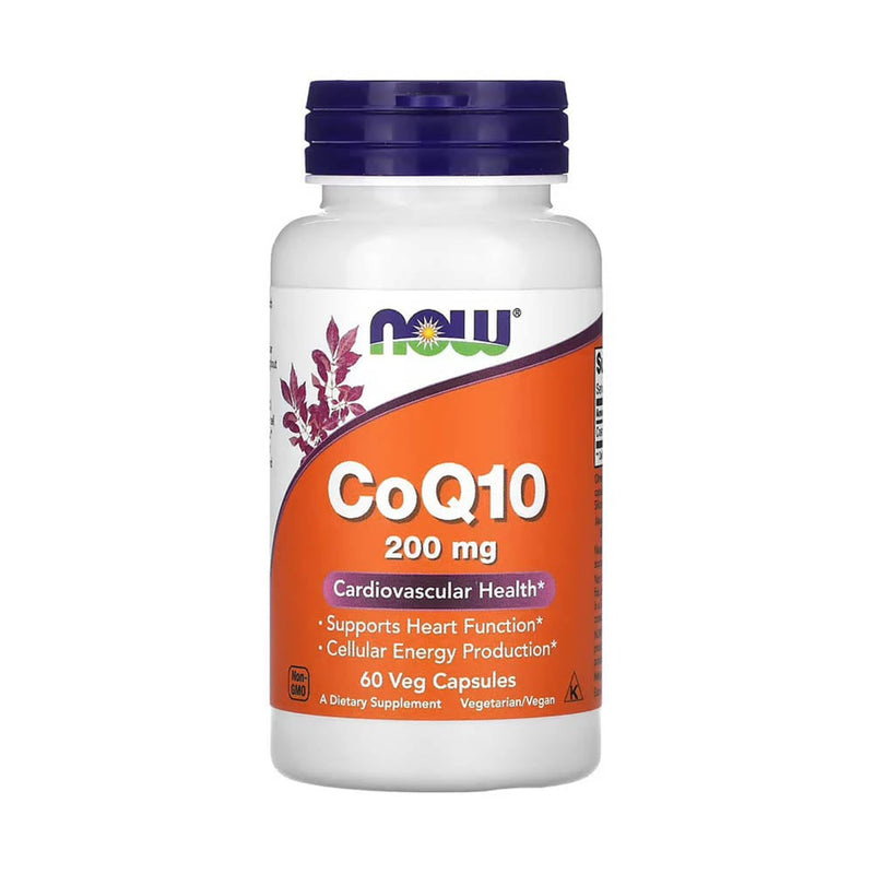 Încărcați imaginea în vizualizatorul Galerie, CoQ10 (Coenzima Q10), 30mg, Now Foods, 60 capsule
