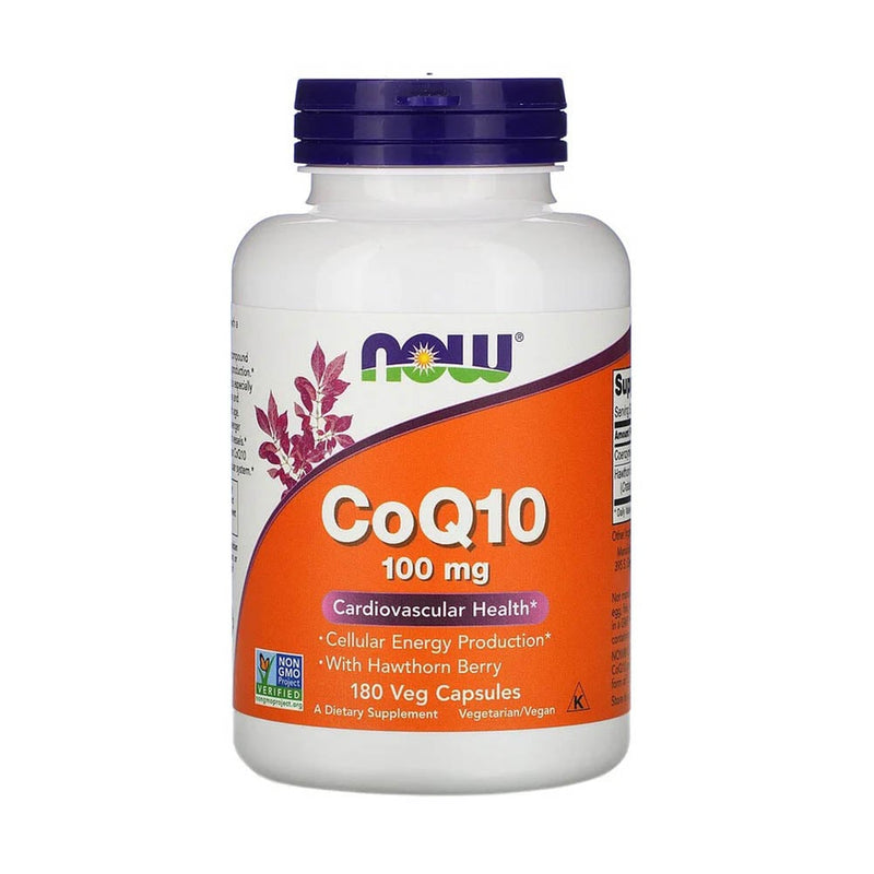 Încărcați imaginea în vizualizatorul Galerie, CoQ10 (Coenzima Q10), 30mg, Now Foods, 60 capsule
