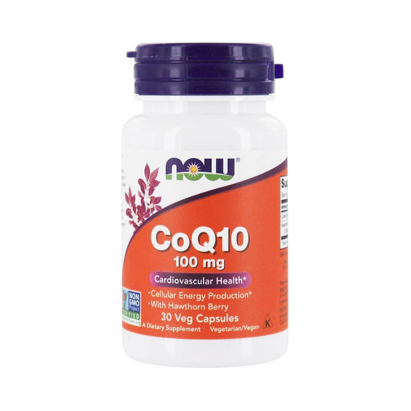 Încărcați imaginea în vizualizatorul Galerie, CoQ10 (Coenzima Q10), 30mg, Now Foods, 60 capsule
