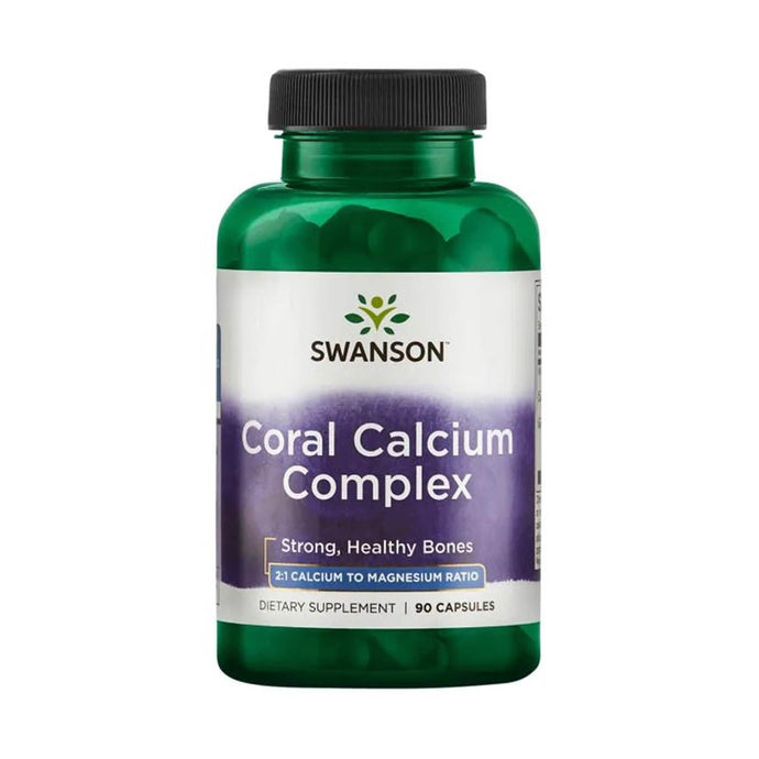 Coral Calcium Complex, Swanson, 90 capsule SWU223