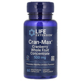 Cran-Max, Cranberry (Tractul Urinar), 500 mg, Life Extension, 60 capsule