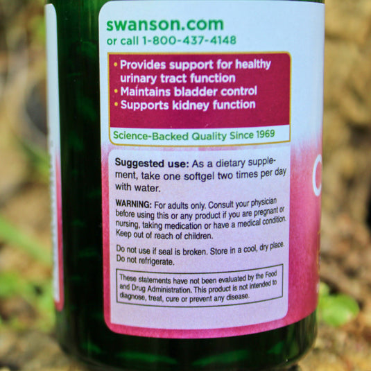 Cranberry (Merisoare), 20:1 Concentrate, Swanson, 180 softgels SW786