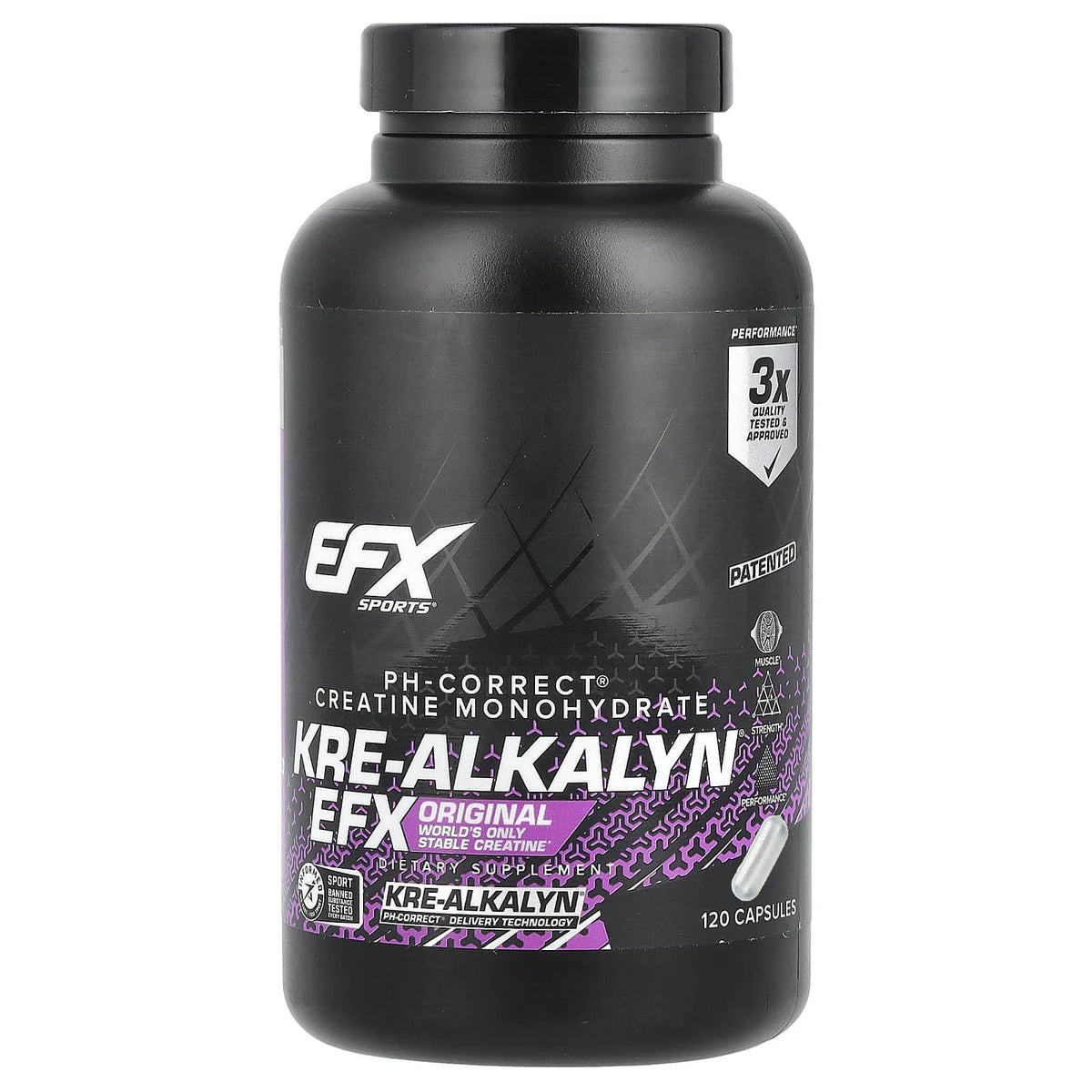 Kre-Alkalyn, Creatina Alcalina, EFX, 120 capsule
