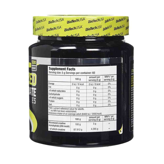 100% Creatina monohidrata, BioTech USA, 500g