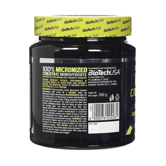 100% Creatina monohidrata, BioTech USA, 500g