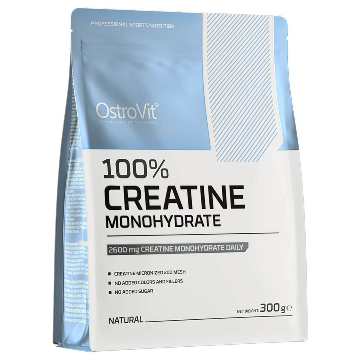 Creatine Monohydrate Micronized, Fara Aroma, OstroVit, 300g