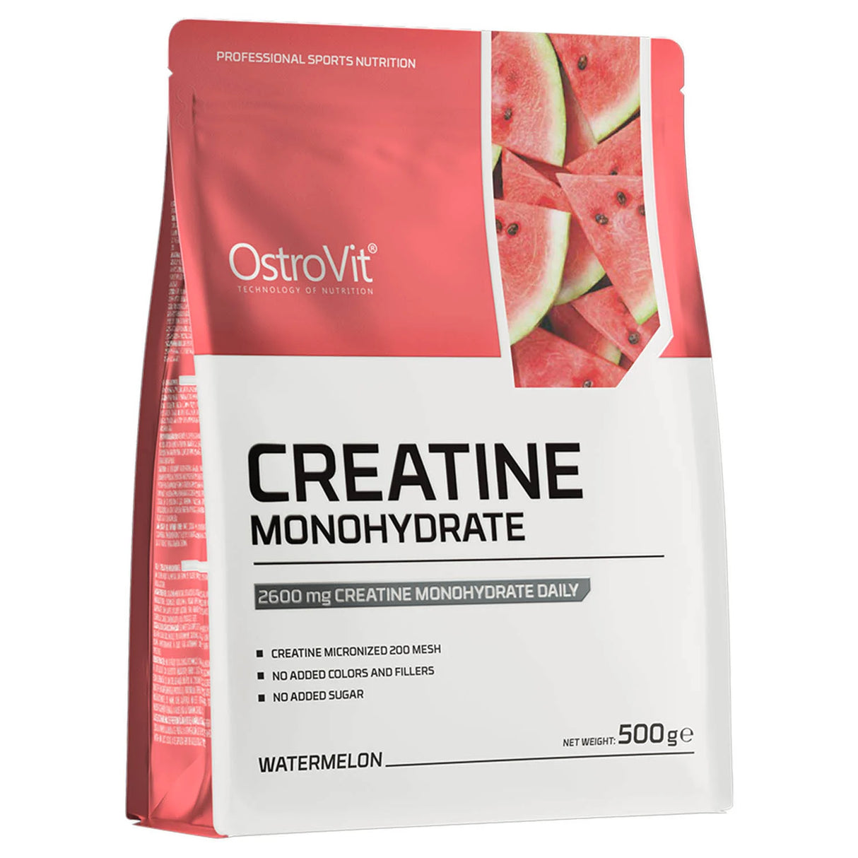 Creatine Monohydrate Micronized, Pepene Verde, OstroVit, 500g