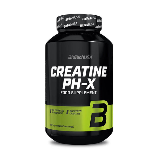 Creatine PH-X (Monohidrata Tamponata), Biotech USA, 210 capsule