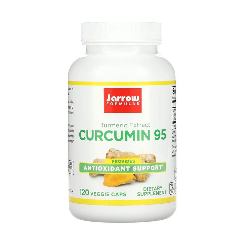 Încărcați imaginea în vizualizatorul Galerie, Curcumin 95, Turmeric Extract, 500 mg, Jarrow Formulas, 60 capsule
