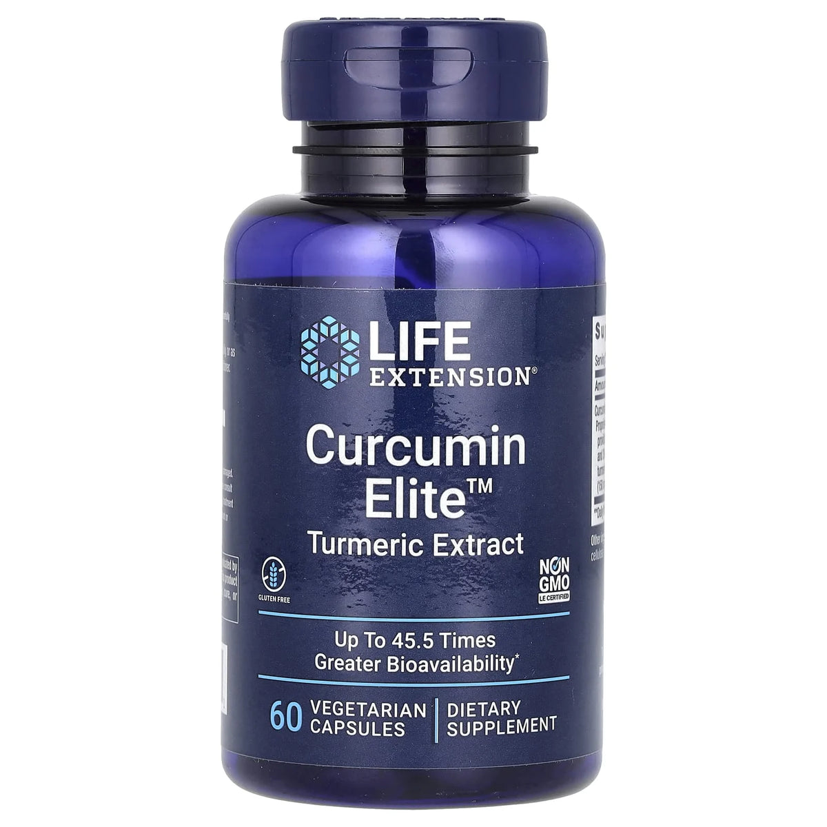 Curcumin Elite Turmeric Extract, Life Extension, 60 capsule