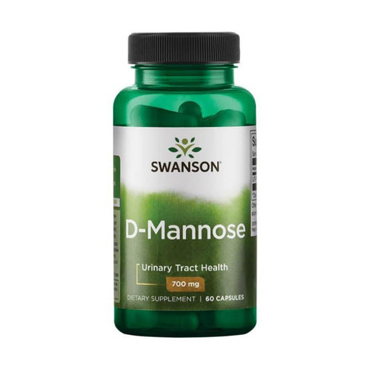 D-Mannose, 700mg, Swanson, 60 capsule SW1185